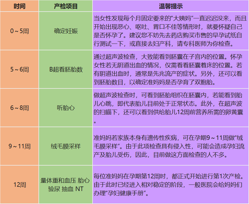 怀孕初期：新手妈妈必看的注意事项